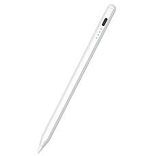 Універсальний стілус для телефону та планшета, з 2 насадками та USB / Активний стілус ручка для малювання, фото 2