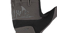 Перчатки тактические Helikon-Tex S Черные, Серые Tactical Gloves Hard BLACK/GREY (RK-RNG-PO-0135A-B03-S) VCT