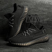 Чоловічі тонкі кросівки 44 розмір з тканинним верхом спортивні легкі, зручні на весну літо чорного кольору