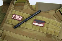 Ручка тактична Mil-Tec зі склобоєм Чорна TACTICAL PEN SCHWARZ (15990002) VCT