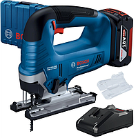 Акумуляторний лобзик Bosch Professional GST 185-LI (18 В, 4 А*год, 3500 ход/хв) (06015B3023). Оригінал