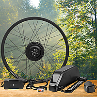 Полный набор Велоракета на заднее колесо для сборки электровелосипеда 500 Вт Sport 24.5Ah 48v Li-ion Panasonic