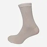 Набір чоловічих шкарпеток високих бавовняних Лео Classic 40-41 12 пар Бежевий, фото 3