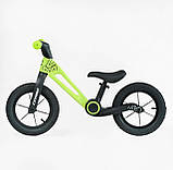 Велобіг Corso 12 дюймів складна нейлонова рама, надувні колеса, зелений 30623, фото 2