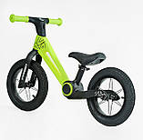 Велобіг Corso 12 дюймів складна нейлонова рама, надувні колеса, зелений 30623, фото 3