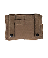 Итог тактический Mil-Tec Лазер Койот LASER CUT BELT POUCH SM DARK COYOTE (13487319) VCT