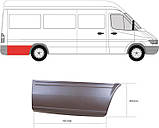 Поріг правий задній за колесом довга база Mercedes Sprinter (Мерседес Спринтер) 1995-2006, фото 2