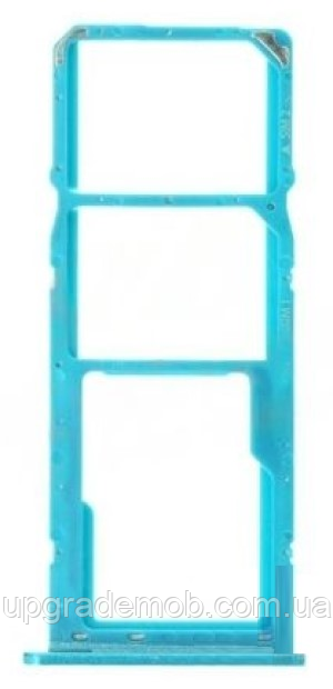 Тримач Sim-карти та карти пам'яті Nokia 5.3 блакитний Cyan на дві Sim-карти, фото 1