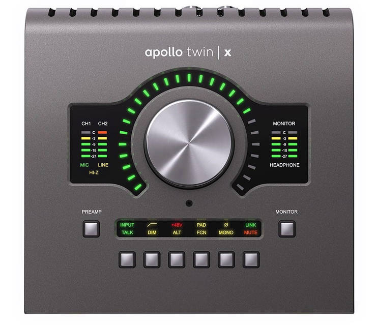 DTM・DAW UNIVERSAL AUDIO Apollo Solo Win Heritage Купить Universal Audio Apollo Solo USB Heritage Edition в