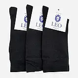 Набір шкарпеток Лео Преміум  3 пари Чорний, фото 8
