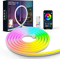 Led лента CHACOKO USB RGB с IC Neon 5M, лента IP65 и пульт дистанционного управления