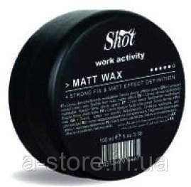 Shot Matt Wax Work Activity Матовий віск