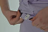 Трикотажні лосини для вагітних бавовна лавандові розмір 56, фото 3