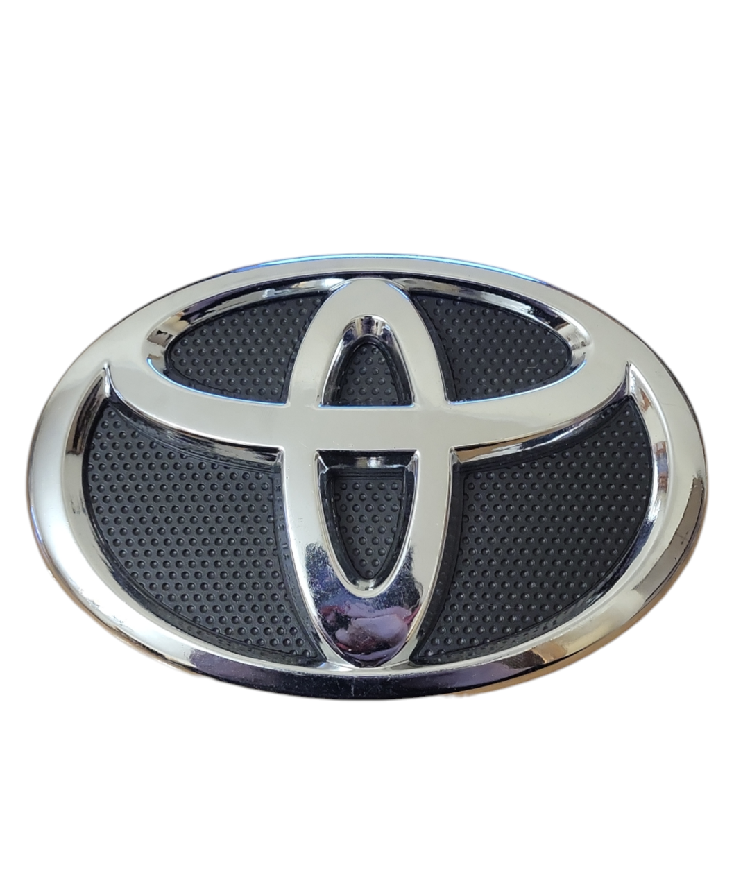 Емблема на капот, в решітку радіатора Тойота Toyota з сіткою 140*95 мм УЦІНКА!