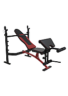 Лава для жиму York Fitness Delta Pro 1000 зі стійкою для штанги та партою Скотта найкраща ціна зі швидкою лучшая цена с быстрой