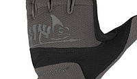 Перчатки тактические Helikon-Tex L Черные, Серые Tactical Gloves Hard BLACK/GREY (RK-RNG-PO-0135A-B05-L) VCT