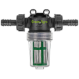 Фільтр обприскувача міжсекційний лінійний тонкого очищення Polimer (прозора склянка), фото 3