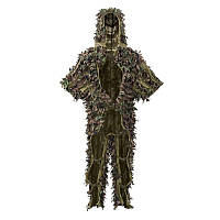 Костюм маскировочный Helikon-Tex Тактический Кикимора One size Камуфляж LEAF GHILLIE SET (KP-LFG-PO-03) VCT