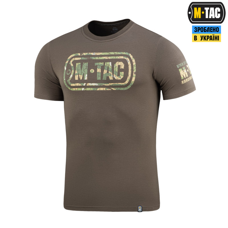 M-Tac футболка Logo Dark Olive, фото 1