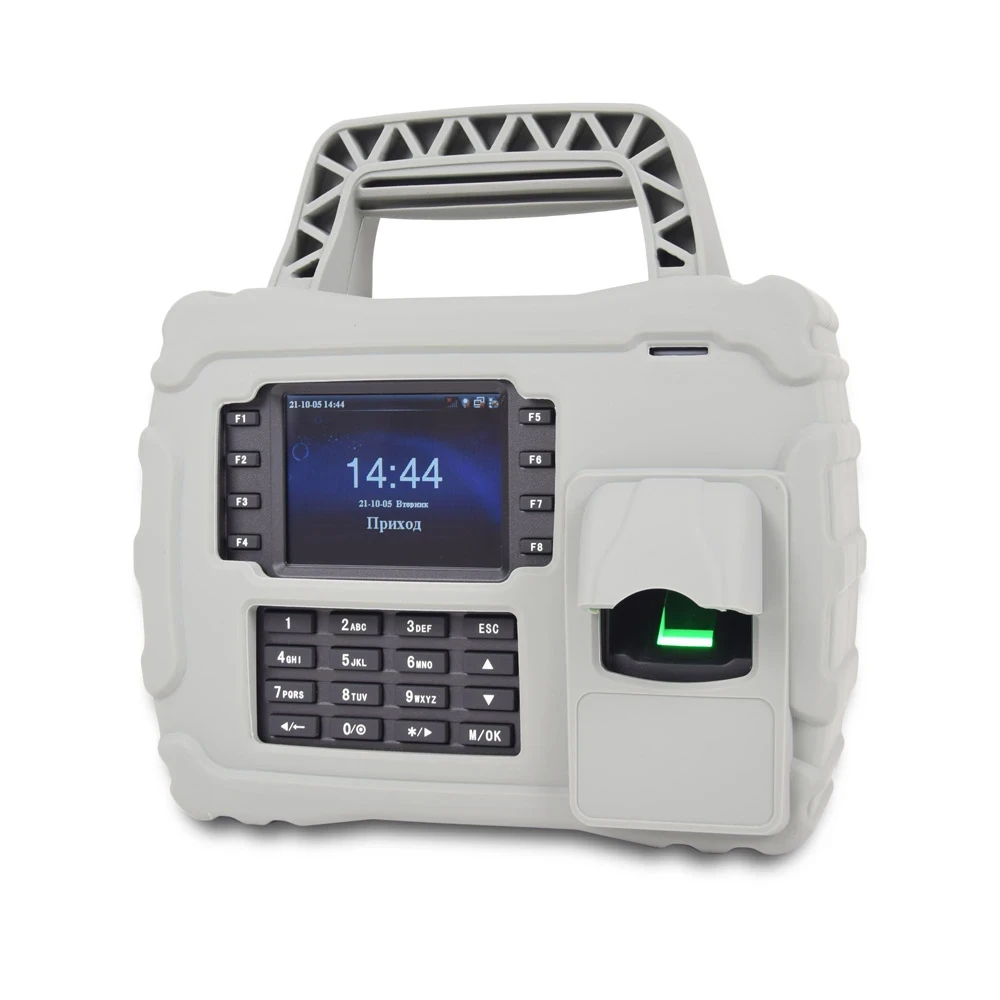 Мобильный биометрический терминал учета рабочего времени ZKTeco S922 с каналами связи 3G и GPS - фото 1 - id-p1480292701
