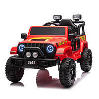 Детский электромобиль джип Gravity 80W (красный цвет)