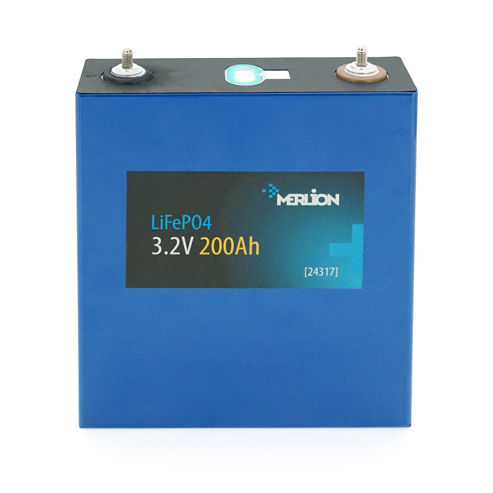 Осередок Merlion 3.2V 200AH для складання LiFePo4 акумуляторів, (173х53х203(220)) мм, Q5