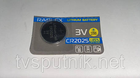 Батарейка Rablex CR2025 (ціна вказана за 1 батарейку), фото 2