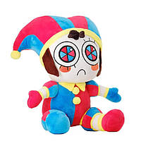 Мягкая игрушка клоун Помни из мультика Удивительный Цифровой Цирк Pomni The Amazing Digital Circus