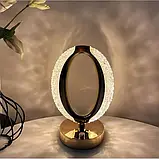 Настільна лампа з кристалами та діамантами Creatice Table Lamp 16, фото 3
