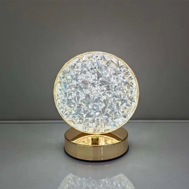 Настільна лампа з кристалами та діамантами Creatice Table Lamp 19