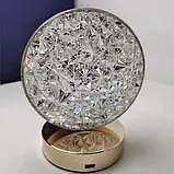 Настільна лампа з кристалами та діамантами Creatice Table Lamp 19, фото 8