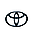 Емблема на капот, в решітку радіатора Тойота Toyota на скотчі 85х63мм УЦІНКА!, фото 2