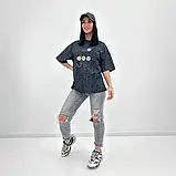 Жіноча футболка з турецької бавовни розміри до 52, фото 7