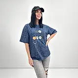 Жіноча футболка з турецької бавовни розміри до 52, фото 10