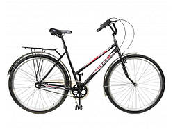 Велосипед 3 швидкості дор.28 вiдкр.рама 283 W чорний 111-471 ТМ ХВЗ