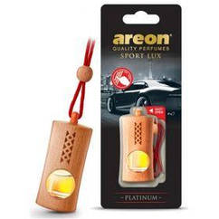 Ароматизатор Fresco Sport Lux підвіска з рідиною Платина (Platinum) Areon