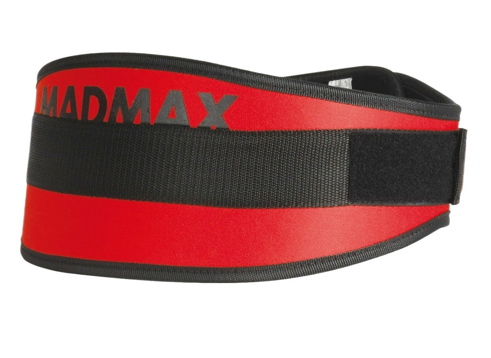 Пояс для важіль атлетики MadMax MFB-421 Simply the Best неопренів Red XL найкраща ціна зі швидкою доставкою