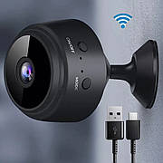 Бездротова міні-камера відеоспостереження з Wifi, Full HD А9 / Акумуляторна камера IP з датчиком руху