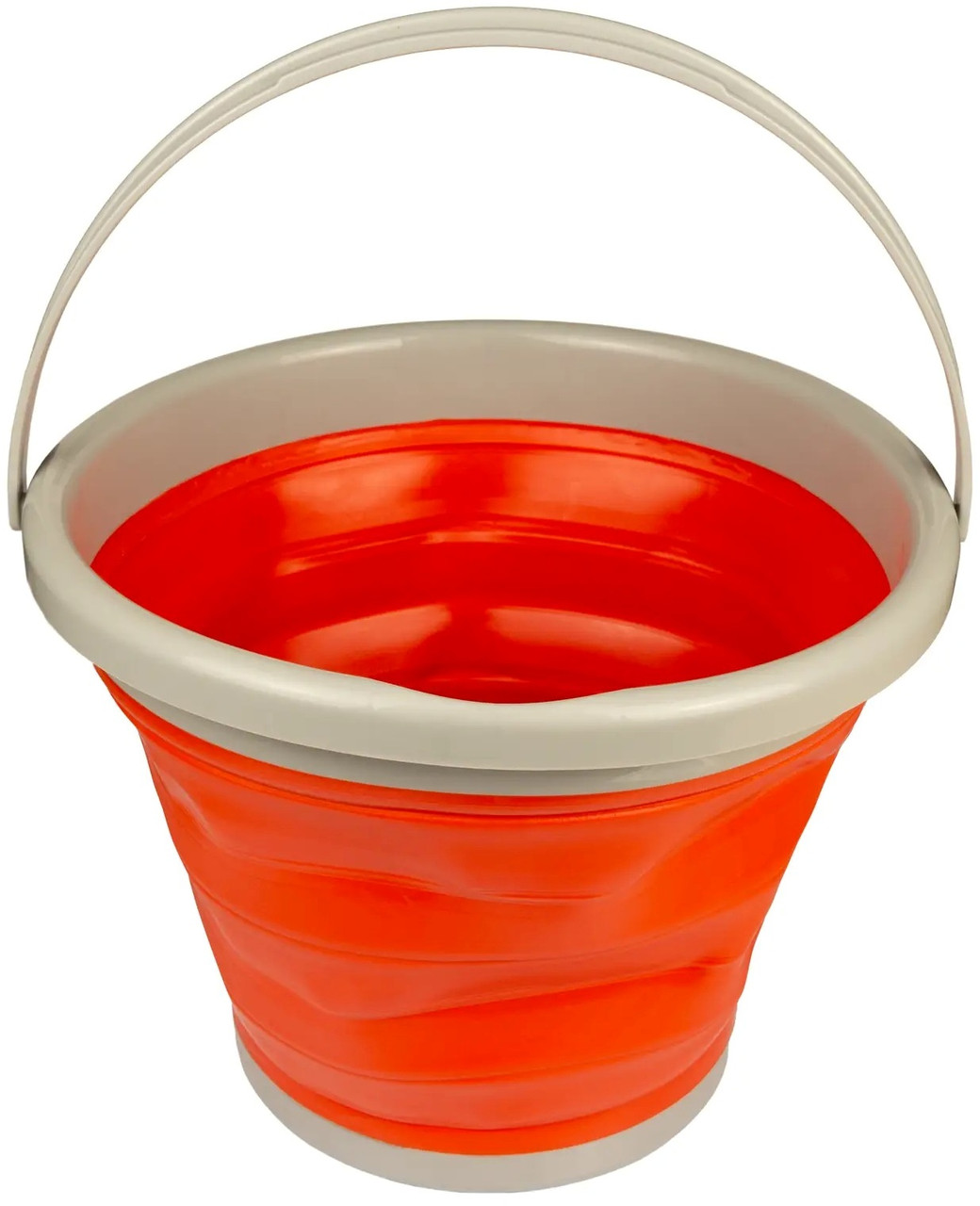 Відро складане силіконове Tramp TRC-091, 10 л (Orange)