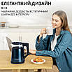 Електрочайник Sokany 1.7 л 2000 Вт з автоматичним вимкненням для швидкого кип'ятіння води, фото 7