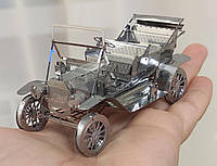 Металлический, 3D, конструктор, пазлы, модель, Ретро, Автомобиль, Car, classic, Ford, 1908