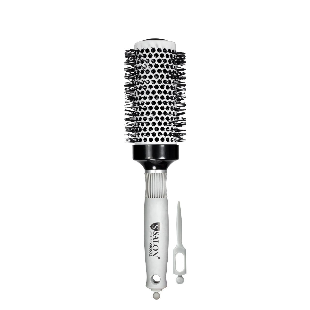 Брашинг керамічний термостійкий Salon Professional Ceramic & Ionic d-43 мм N-12-12 Сіра Ø 43