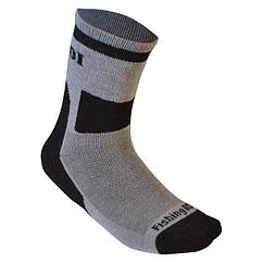 Шкарпетки FR Heat Control шерсть чорно-сірі р.43-45 66-43-45