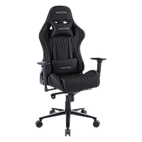 Крісло для геймерів HATOR Darkside Pro Fabric Black алькантара (HTC-914)
