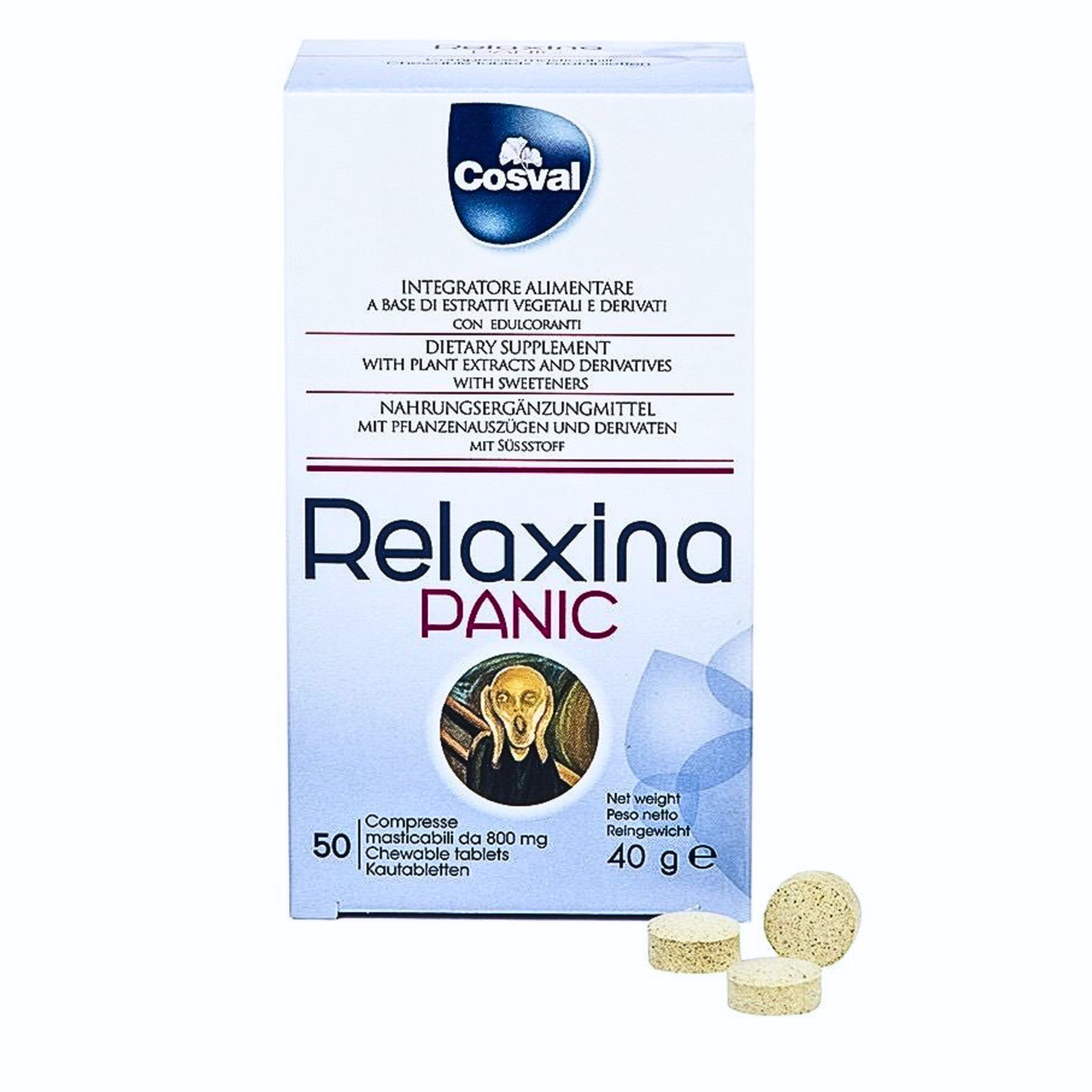 Седативний комплекс Релаксину Панік Relaxina Panic Вівасан Швейцарія 50 шт.