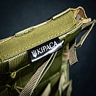 Підсумок під 3 магазини АК Kirasa Арт KI236 Cordura 1000D мультикам для спорядження з системою MOLLE, фото 8