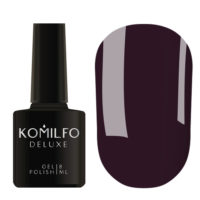Гель-лак Komilfo Deluxe Series №D241 (темно-фиолетовый, эмаль), 8 мл