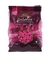 Горячий пленочный воск в гранулах Italwax Glowax Cherry Pink для лица - Розовая Вишня 400 гр