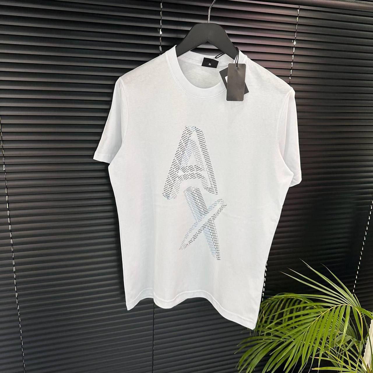 Чоловіча футболка Armani CK7755 біла