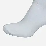 Набір чоловічих шкарпеток високих бавовняних Лео Classic 6 пар Білий, фото 4